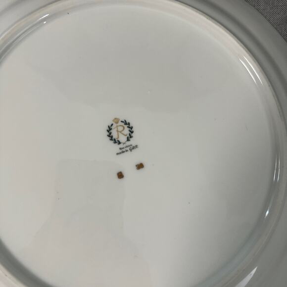 Reichenbach Bone China 12 Inch Serving Plate Floral Print Vintage - Picture 5 of 5